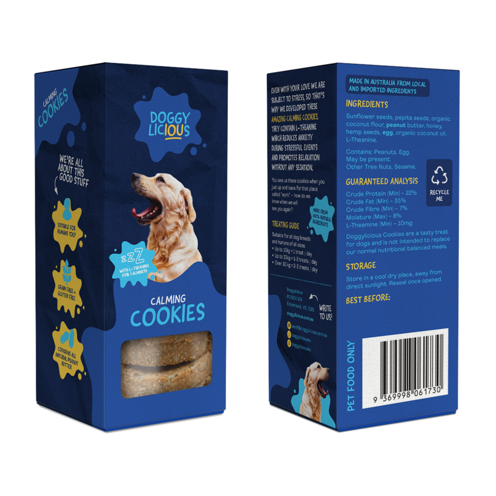 Calming cookies 2025 for dogs