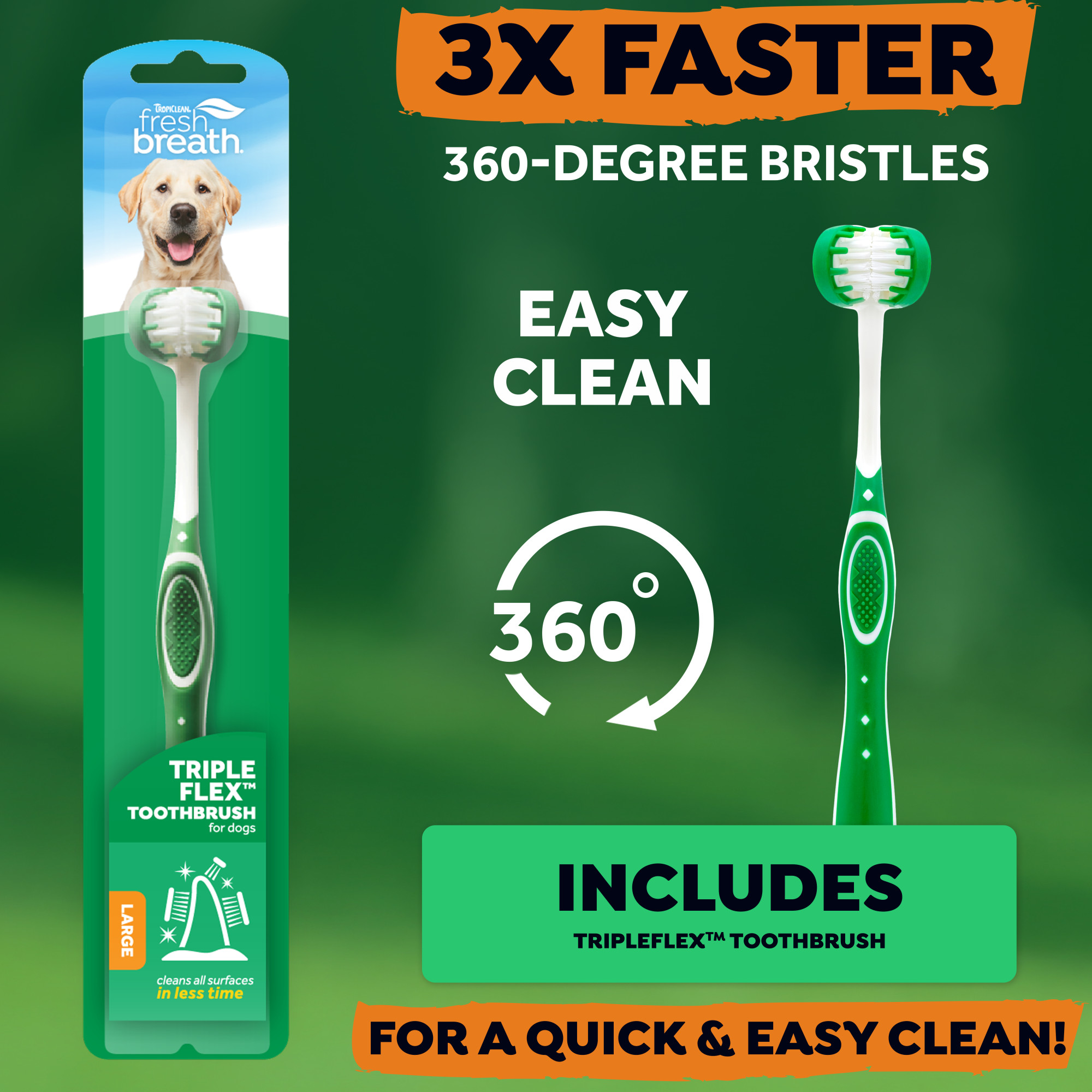 Tropiclean Toothbrush The Pawfectionist